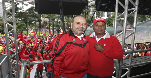 Imagem de 1º de Maio da CUT: “Atual projeto político brasileiro deve continuar”